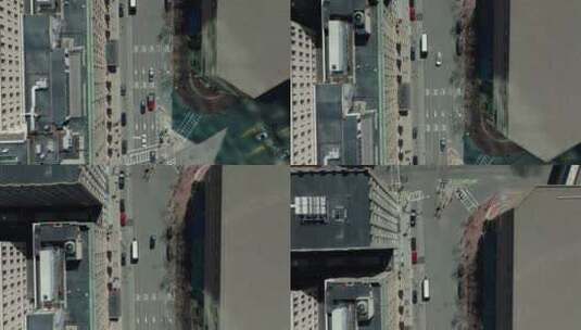 航拍城市建筑高清在线视频素材下载