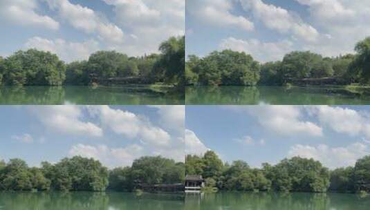 4k 杭州西湖江南园林风景高清在线视频素材下载