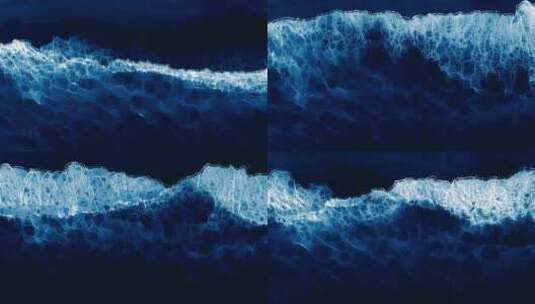 抽象大海海浪浪花舞台背景高清在线视频素材下载