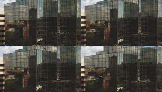 城市的高楼建筑高清在线视频素材下载