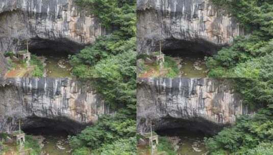 溶洞地质奇观洞穴高清在线视频素材下载