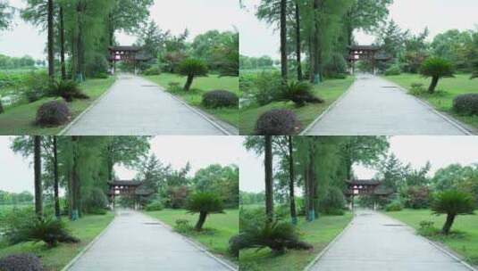 武汉东湖磨山风景区高清在线视频素材下载