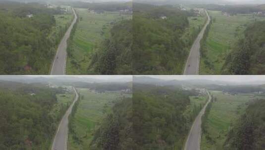 农村汽车公路高清在线视频素材下载