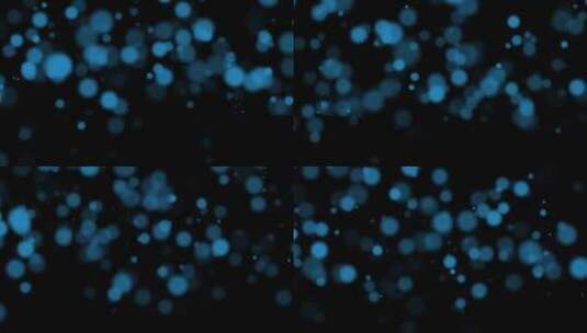 蓝色梦幻光斑4高清在线视频素材下载