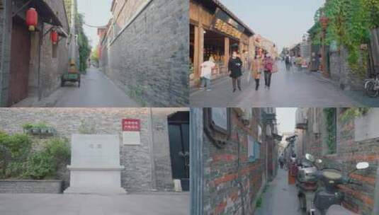 扬州市东关街-运镜实拍高清在线视频素材下载