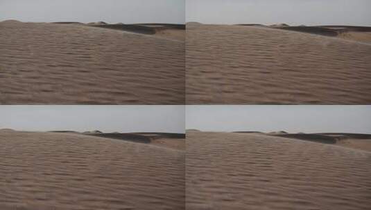 沙漠风吹沙子的景色高清在线视频素材下载