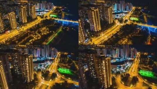 8K重庆云阳城市风光航拍延时高清在线视频素材下载