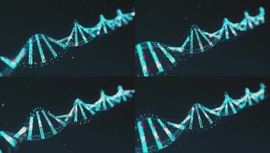 人类细胞  生物细胞 DNA  螺旋高清在线视频素材下载