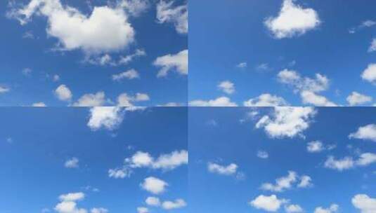 蓝天白云、天空延时02高清在线视频素材下载