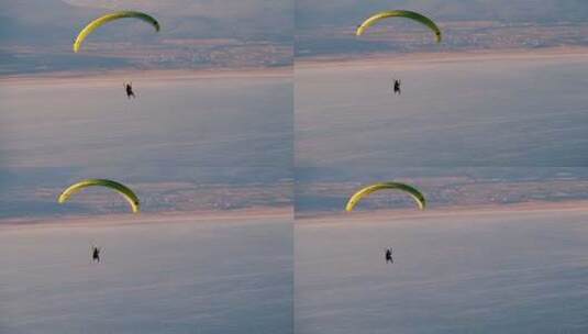 滑翔伞高清在线视频素材下载
