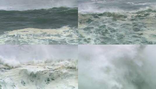 海浪浪花巨浪浪潮14高清在线视频素材下载