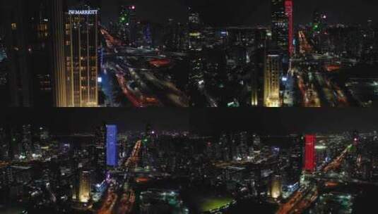 城市的夜高清在线视频素材下载