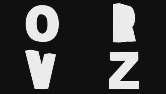 书架形式的字母N到Z，书籍和教科书孤立在高清在线视频素材下载