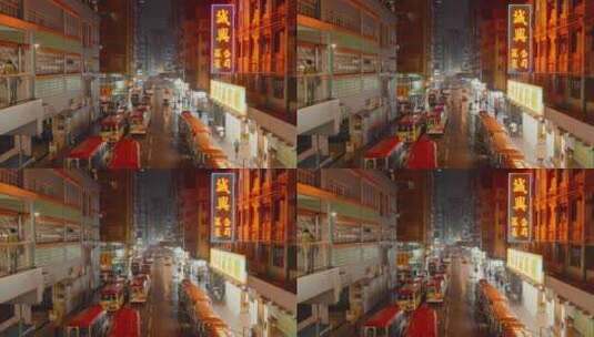 香港城市街景高清在线视频素材下载