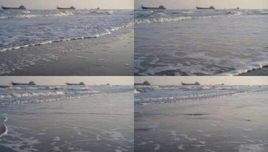 阿那亚海浪高清在线视频素材下载