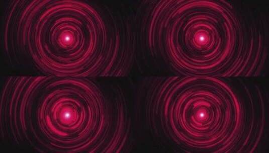 红色超空间跳跃与红光效应光学光时间旅行概高清在线视频素材下载