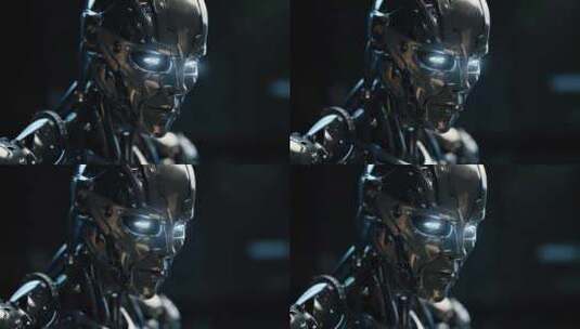机器人 科幻 未来 概念高清在线视频素材下载