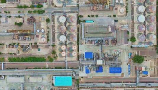 新疆克拉玛依石油工业城市HDR航拍高清在线视频素材下载