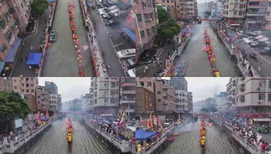 中国广东省广州市海珠区大塘招景高清在线视频素材下载