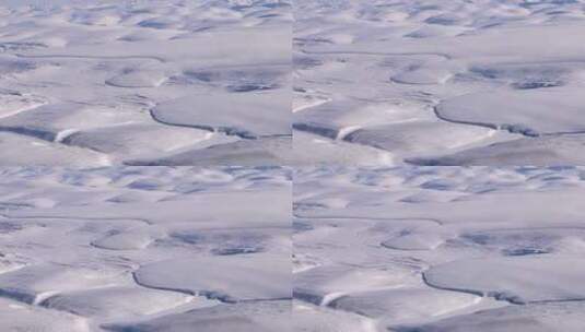 格陵兰雅各布港冰川高清在线视频素材下载