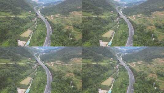 贵州高速路，南下大通道，贵定县高清在线视频素材下载