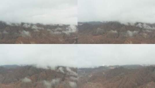 沙漠 戈壁 黑山6高清在线视频素材下载