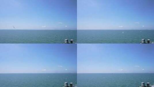 长岛客船看海-1高清在线视频素材下载