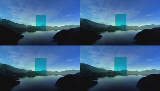 意境海面 单镜头15高清在线视频素材下载