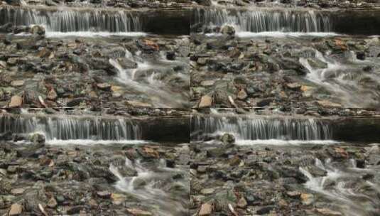 小瀑布口-高山流水高清在线视频素材下载