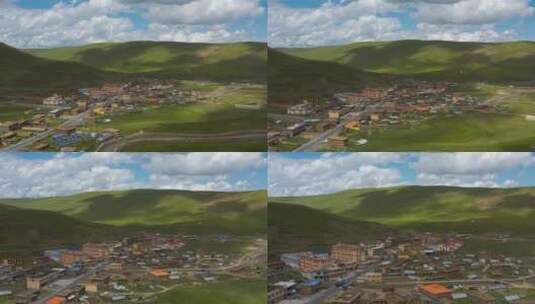 川西高原318国道藏区公路沿线高清在线视频素材下载