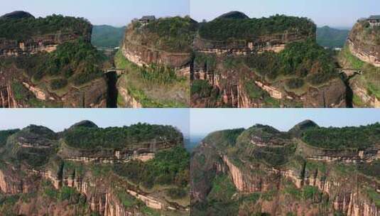 江西龙虎山风景区航拍高清在线视频素材下载