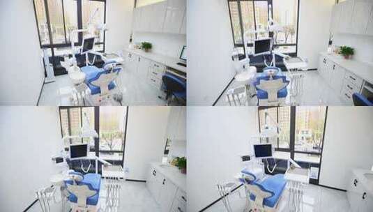牙科口腔医院诊所设备环境8高清在线视频素材下载