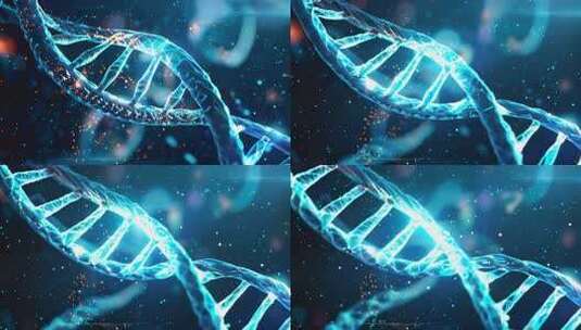 医疗实验科技DNA基因分子生物学研究高清在线视频素材下载