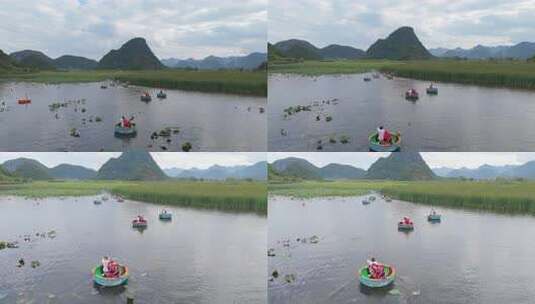 欢乐簸箕船高清在线视频素材下载