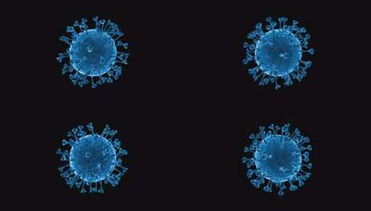 新冠肺炎V3可视化高清在线视频素材下载