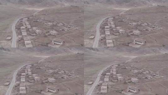 藏北西北古村落高清在线视频素材下载
