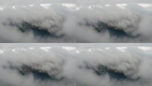 云雾景观航拍高清在线视频素材下载