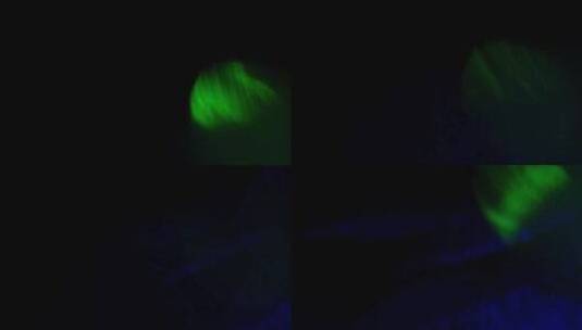 绿色和蓝色的镜头耀斑高清在线视频素材下载