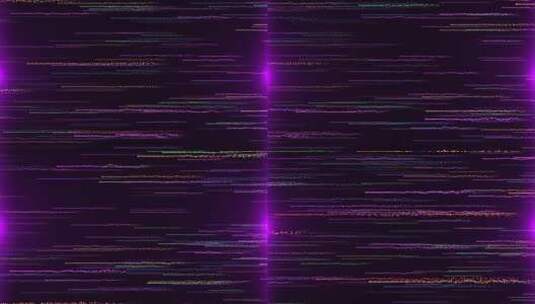 4K粉紫色粒子横向穿梭循环视频1高清在线视频素材下载