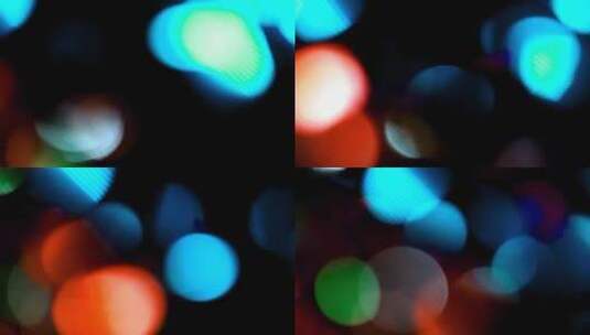 多彩光斑光点虚幻闪烁背景 (10)高清在线视频素材下载