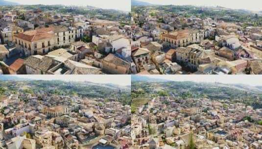 Gioiosa Ionica村庄卡拉布里亚意大利高清在线视频素材下载