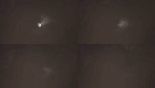 夜晚的月亮3高清在线视频素材下载