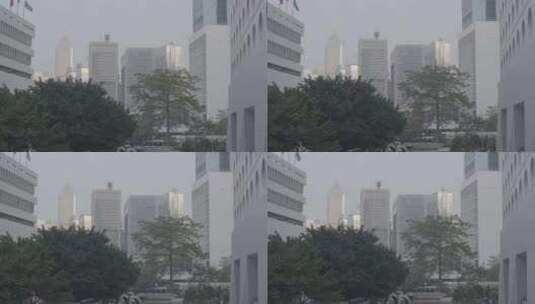 香港中环建筑风光高清在线视频素材下载