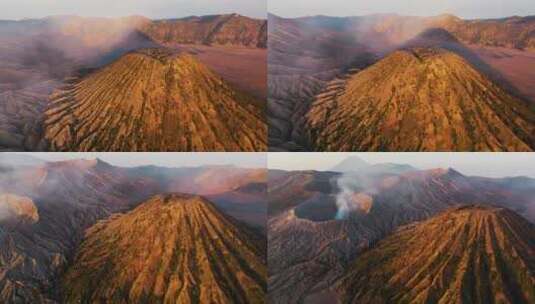 印尼布罗莫火山日出高清在线视频素材下载