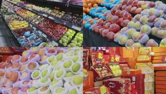 【合集】水果超市  水果店水果高清在线视频素材下载
