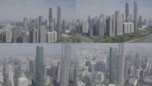 广州高楼大厦高清在线视频素材下载