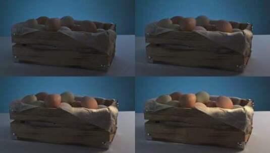 高清光影拍摄鸡蛋广告素材高清在线视频素材下载