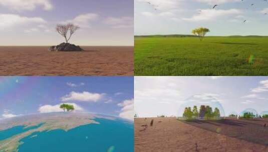 创意环保主题环境概念视频高清在线视频素材下载