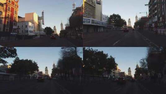 墨西哥墨西哥城道路地拍高清在线视频素材下载