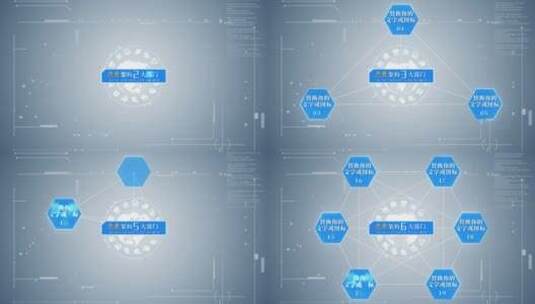 大气科技企业架构AE模板高清AE视频素材下载